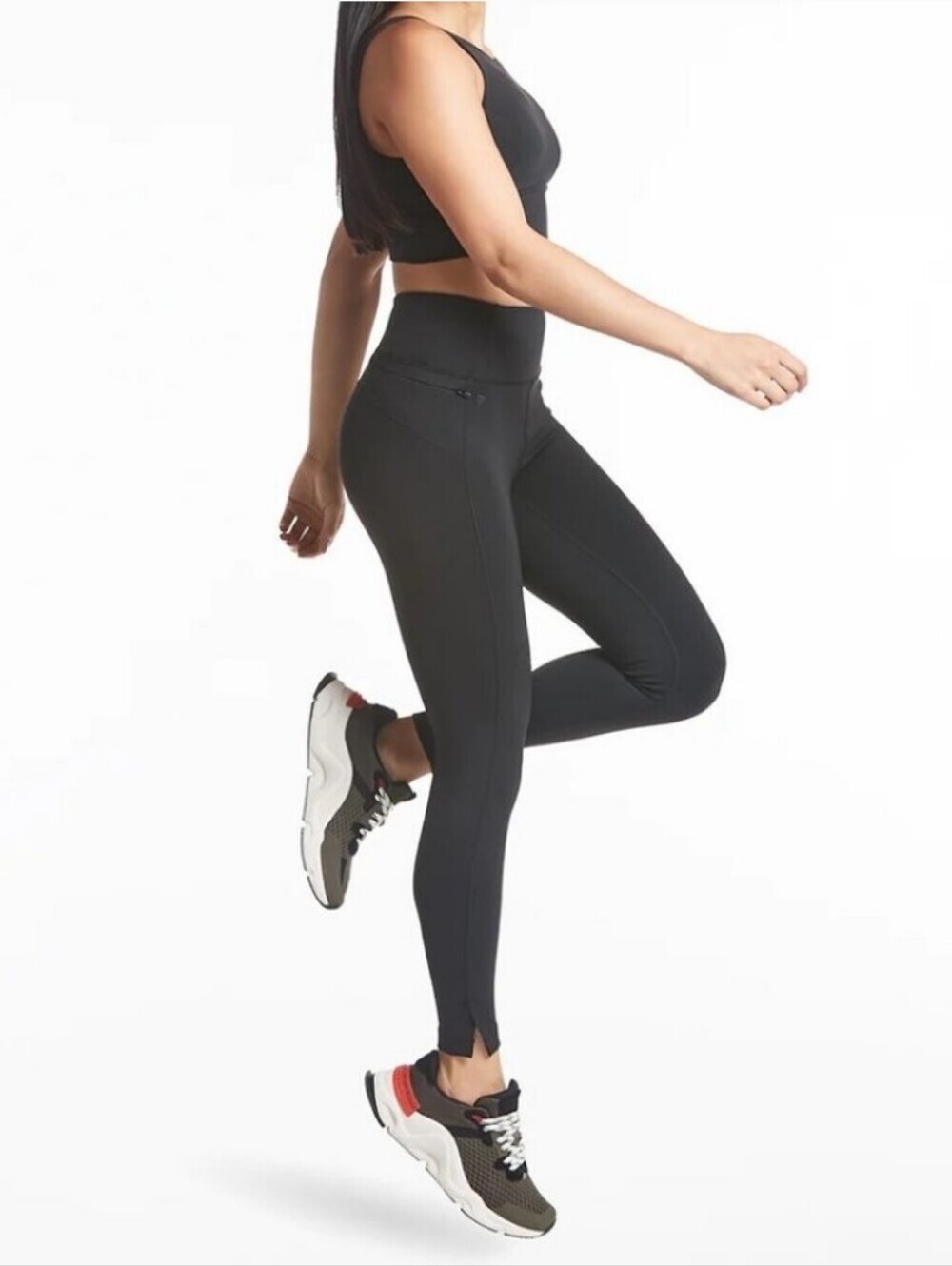 Public Rec Black Women's Here To There Leggings 34/24